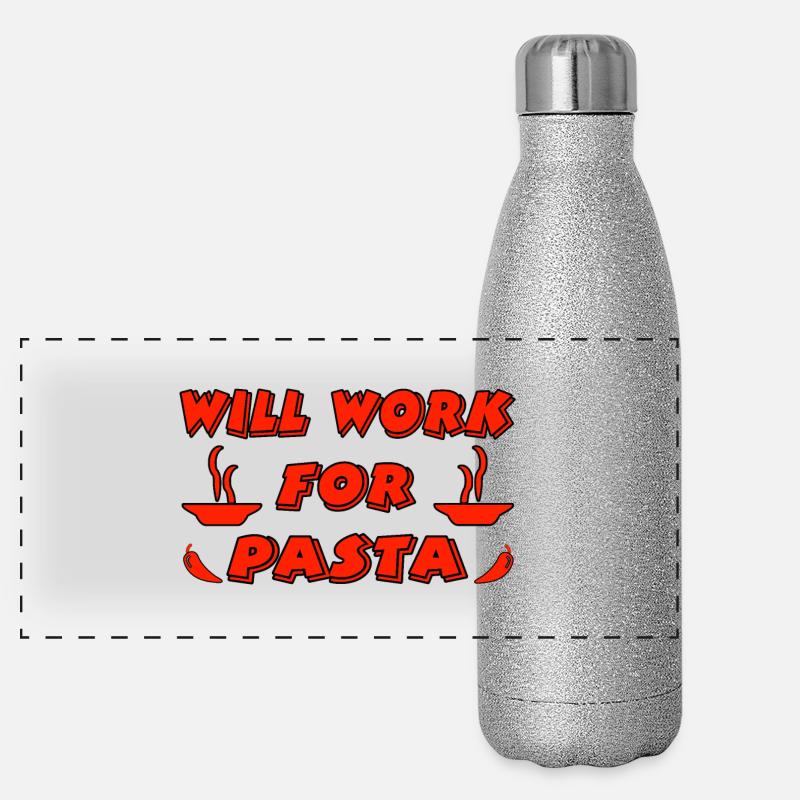 Noodles Panoramic Glitter Thermal Bottle 500 ml