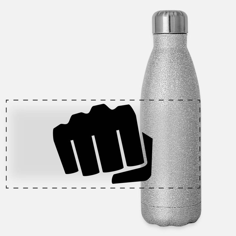 Faust Panorama Glitzer Isolierflasche 500 ml