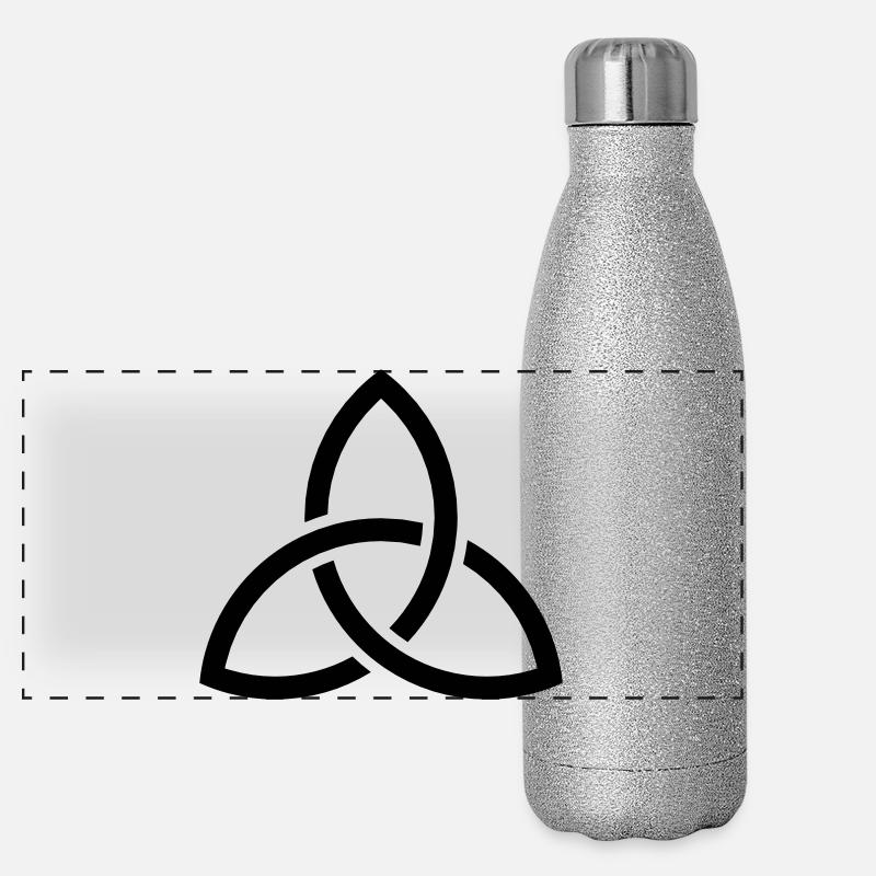 Celtic Knot Panoramic Glitter Thermal Bottle 500 ml