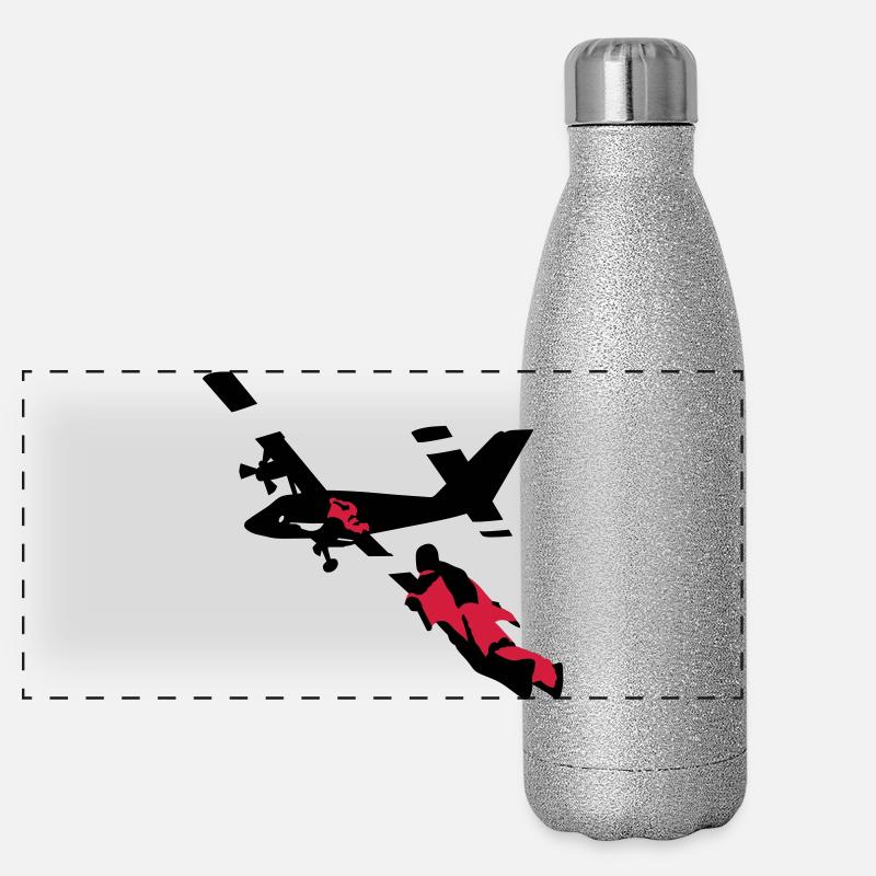 wingsuit_1 Gourde isotherme panoramique pailletée 500 ml