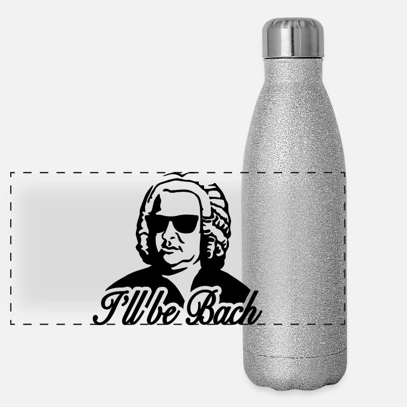 I'll be bach 2b Panorama Glitzer Isolierflasche 500 ml