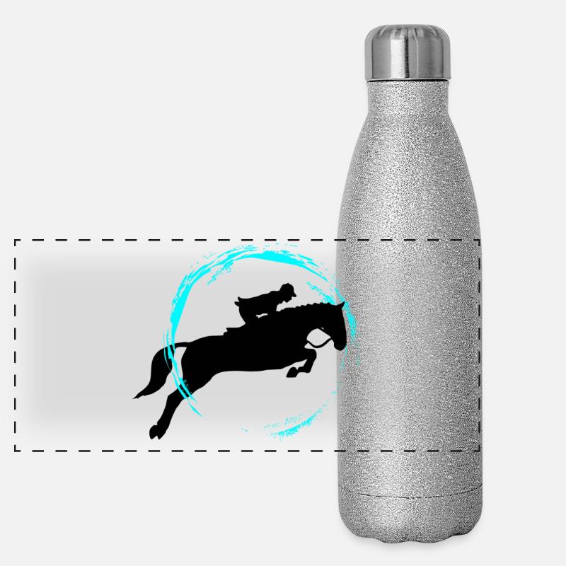 équitation Gourde isotherme panoramique pailletée 500 ml