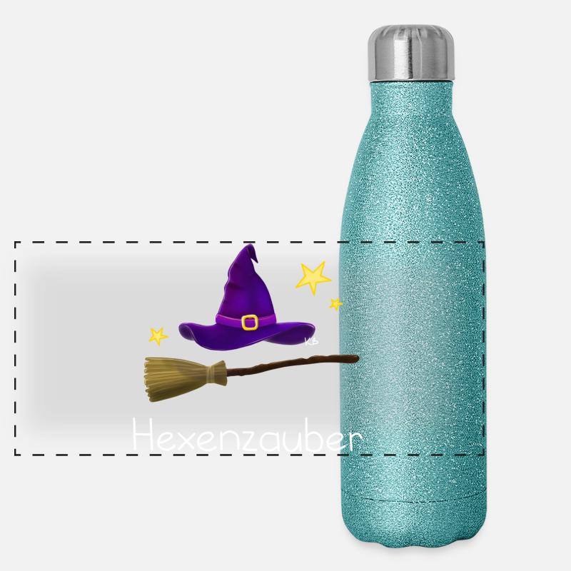 Sort de sorcière Gourde isotherme panoramique pailletée 500 ml