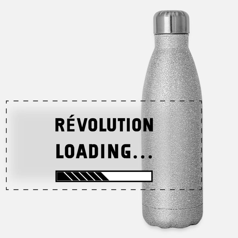 Revolution Laden Panorama Glitzer Isolierflasche 500 ml