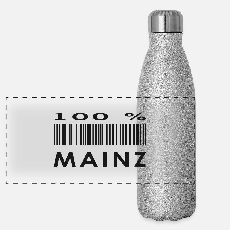 Mainz Panorama Glitzer Isolierflasche 500 ml