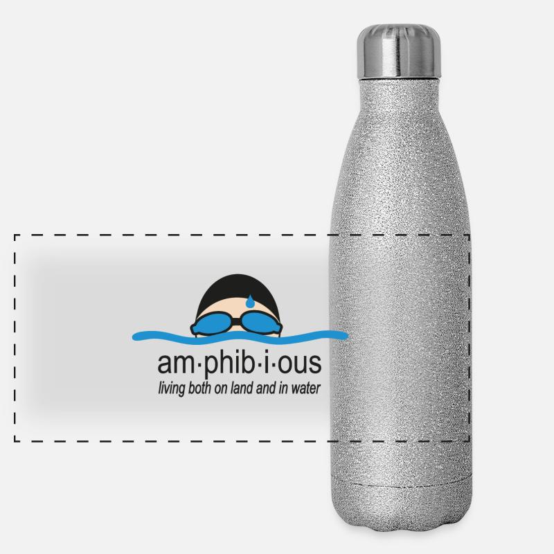 Nager Gourde isotherme panoramique pailletée 500 ml