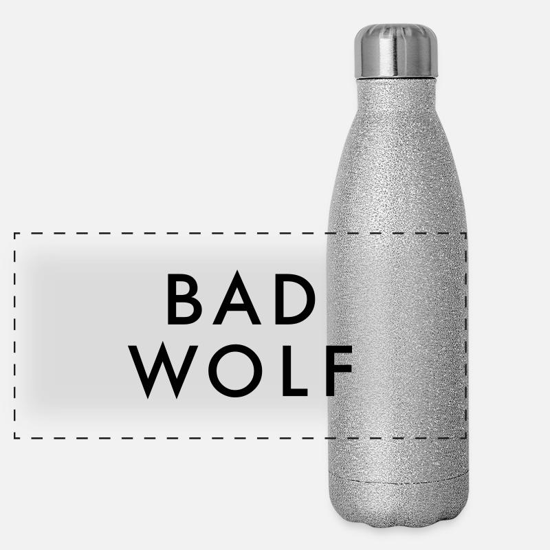 Bad Wolf Panorama Glitzer Isolierflasche 500 ml