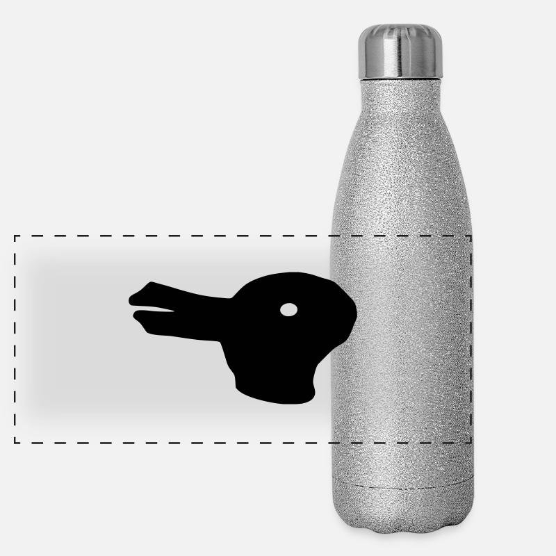Duck-Rabbit Gourde isotherme panoramique pailletée 500 ml