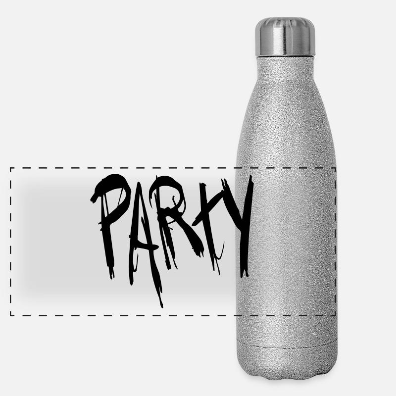 partie Gourde isotherme panoramique pailletée 500 ml