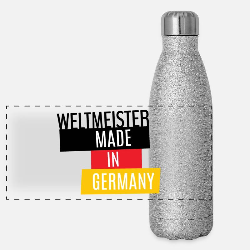 Weltmeister Made in Germany Panorama Glitzer Isolierflasche 500 ml