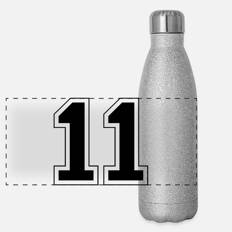 11 Gourde isotherme panoramique pailletée 500 ml
