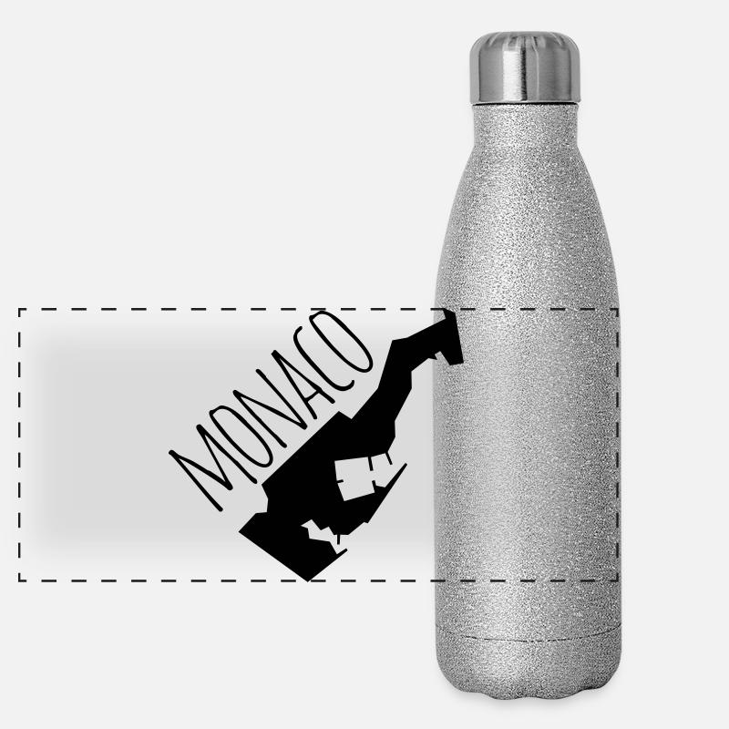 Monaco Gourde isotherme panoramique pailletée 500 ml