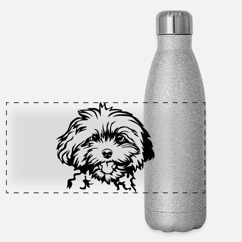 Bolonka Panoramic Glitter Thermal Bottle 500 ml