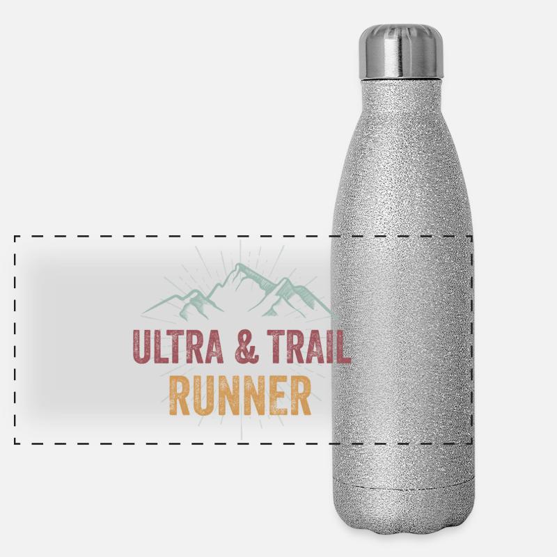Ultra & Trail Runner Gourde isotherme panoramique pailletée 500 ml