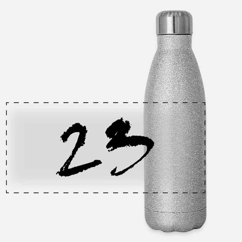 23 Gourde isotherme panoramique pailletée 500 ml