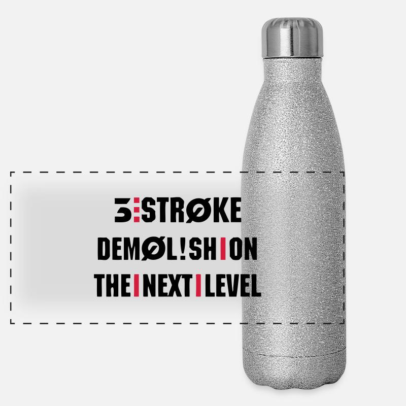 Next Level Panorama Glitzer Isolierflasche 500 ml