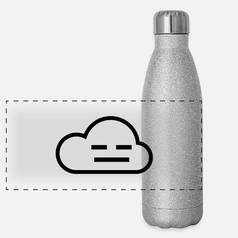 Cloud Panorama Glitzer Isolierflasche 500 ml