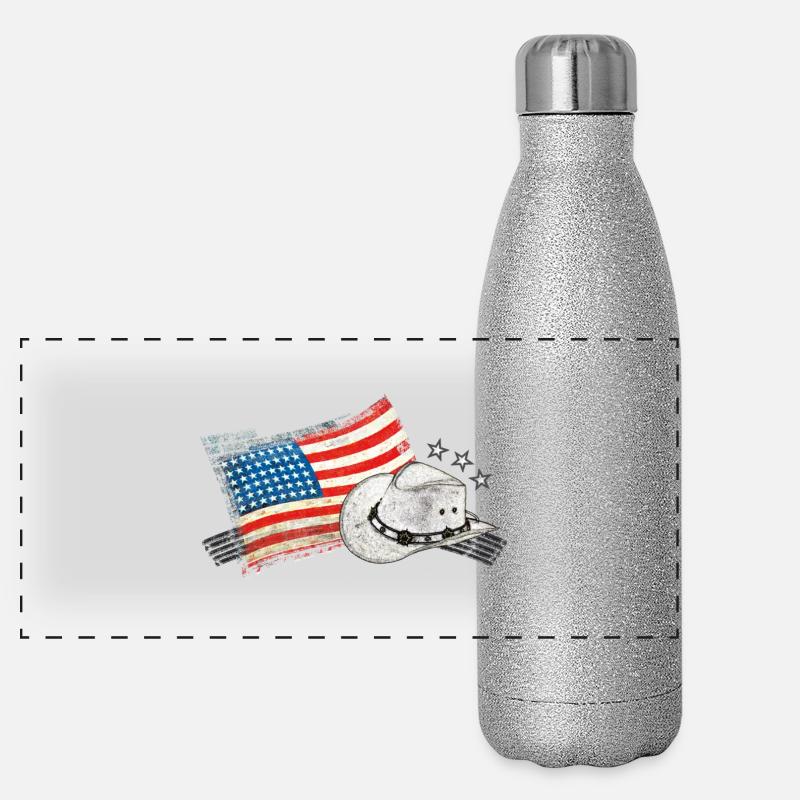 kl_linedance15 Gourde isotherme panoramique pailletée 500 ml