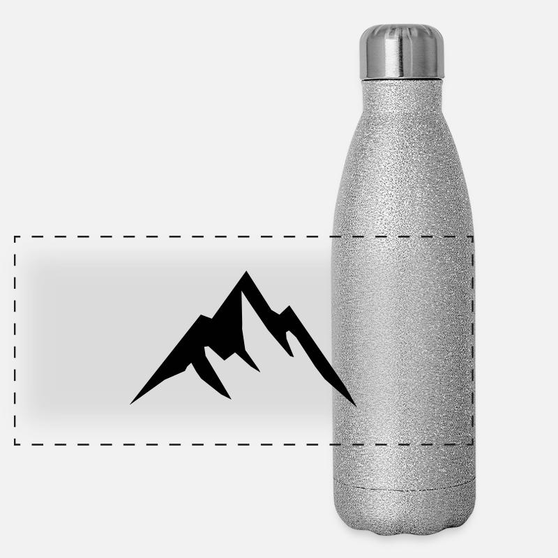 mountain design Panorama Glitzer Isolierflasche 500 ml