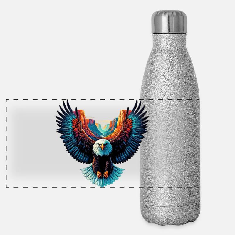 Eagle Panoramic Glitter Thermal Bottle 500 ml
