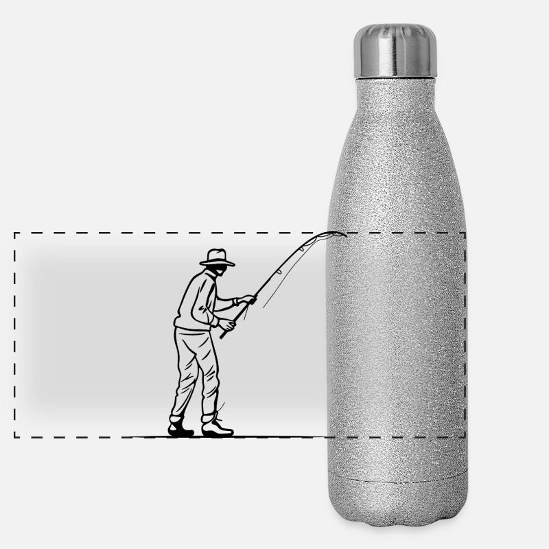 Panorama Glitzer Isolierflasche 500 ml
