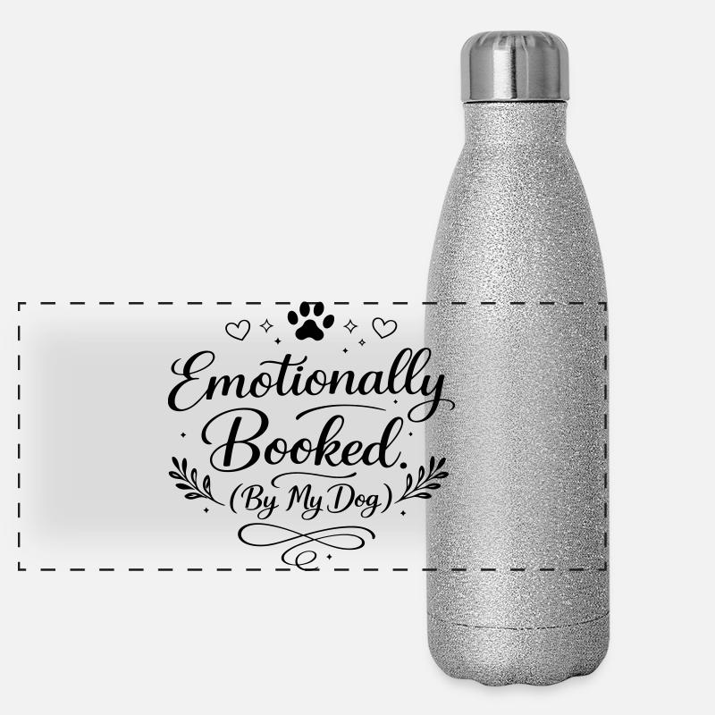 Émotionnellement réservé Gourde isotherme panoramique pailletée 500 ml