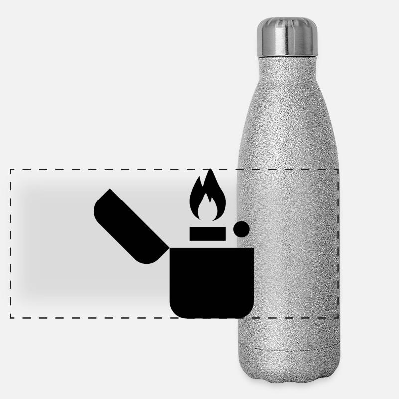 Encense-gaz Gourde isotherme panoramique pailletée 500 ml