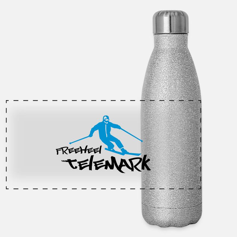 freeheel telemark Panorama Glitzer Isolierflasche 500 ml