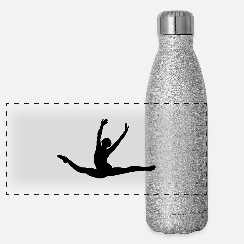 Ballett Panorama Glitzer Isolierflasche 500 ml