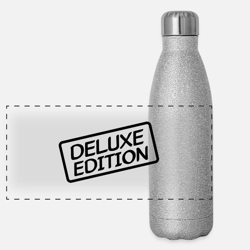 deluxe_edition Panorama Glitzer Isolierflasche 500 ml