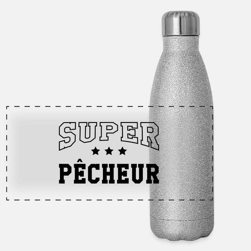 Super Pêcheur Panoramic Glitter Thermal Bottle 500 ml