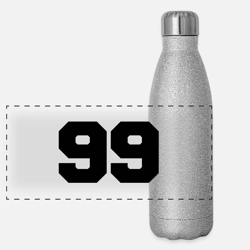 99 Panorama Glitzer Isolierflasche 500 ml