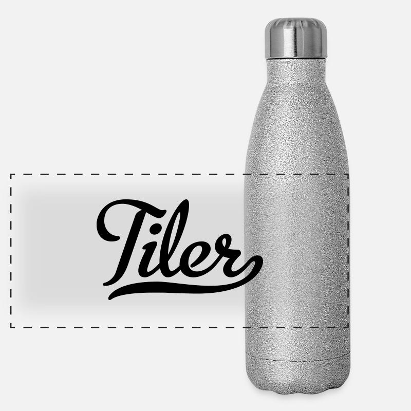 Tiler Panoramic Glitter Thermal Bottle 500 ml