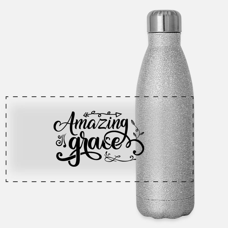 Grâce étonnante Gourde isotherme panoramique pailletée 500 ml