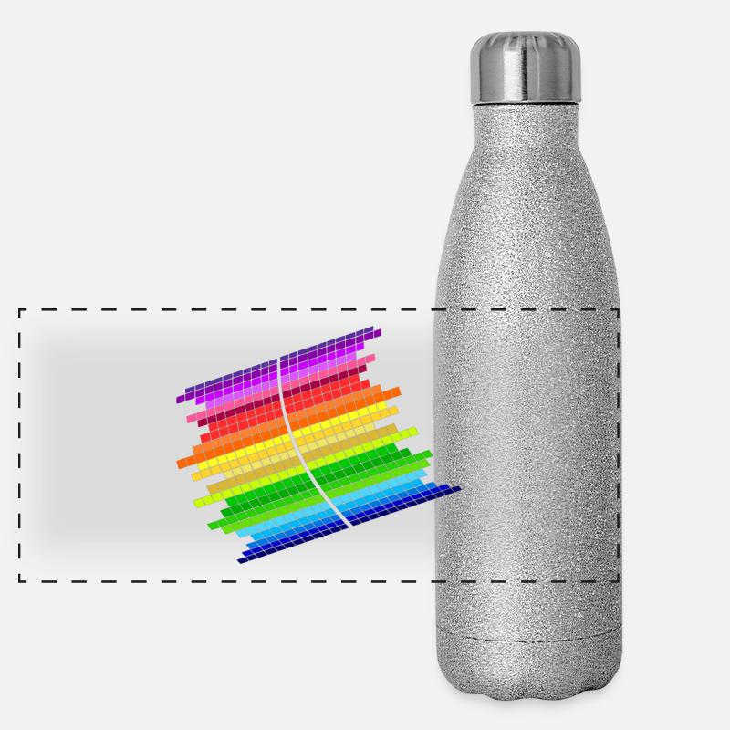 Equalizzatore RainBow Thermos in acciaio inossidabile glitterato