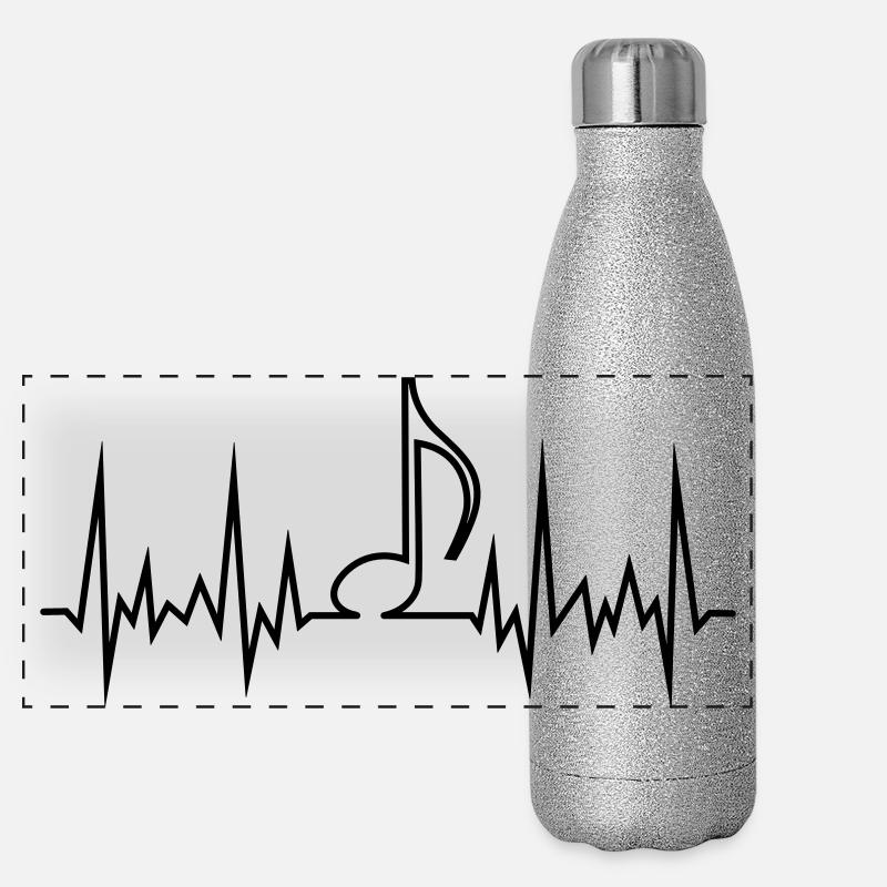 wave_note Panoramic Glitter Thermal Bottle 500 ml
