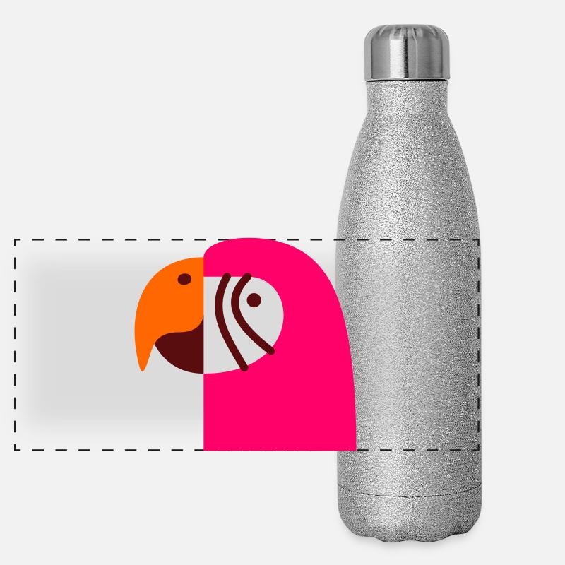 Panorama Glitzer Isolierflasche 500 ml