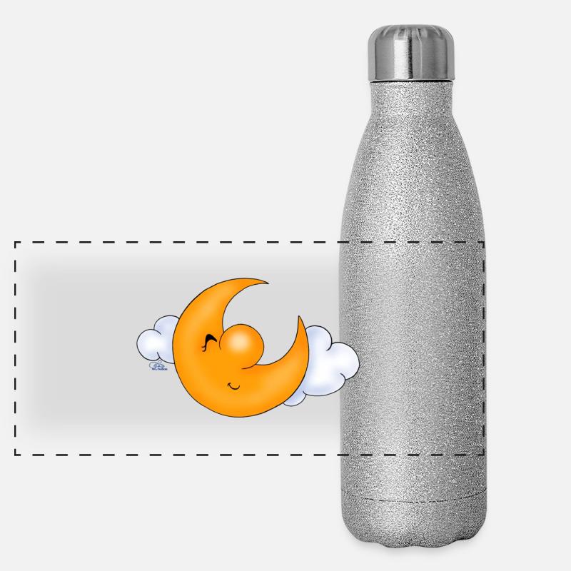 Cher Lune Gourde isotherme panoramique pailletée 500 ml