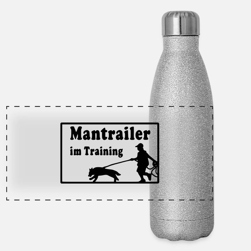 mantrailer_im_training Panoramic Glitter Thermal Bottle 500 ml