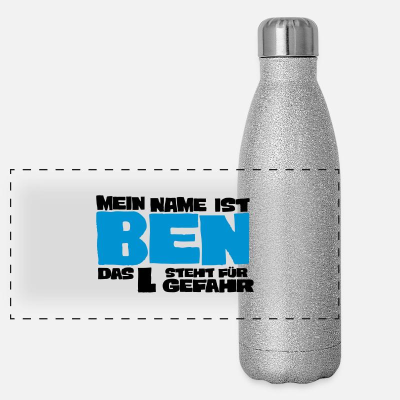 ben Panorama Glitzer Isolierflasche 500 ml