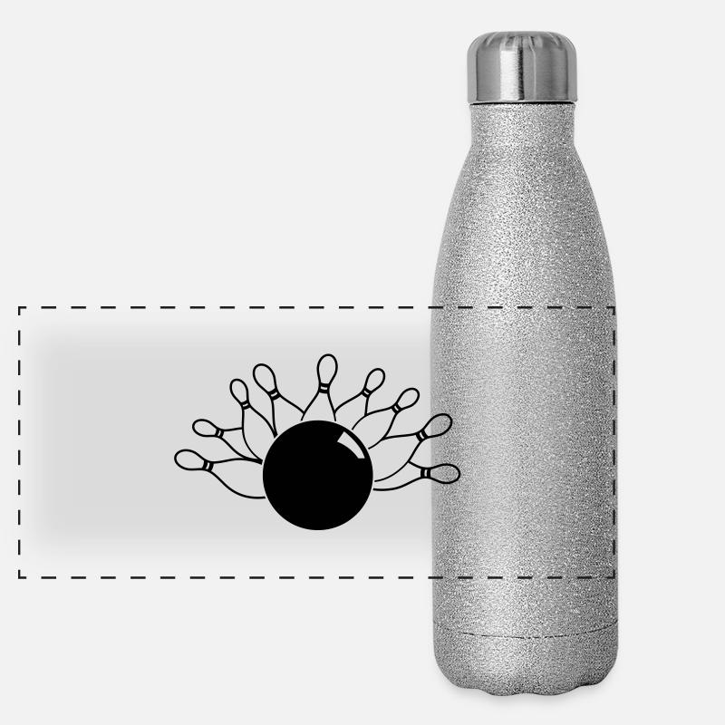 Cone motif Panoramic Glitter Thermal Bottle 500 ml
