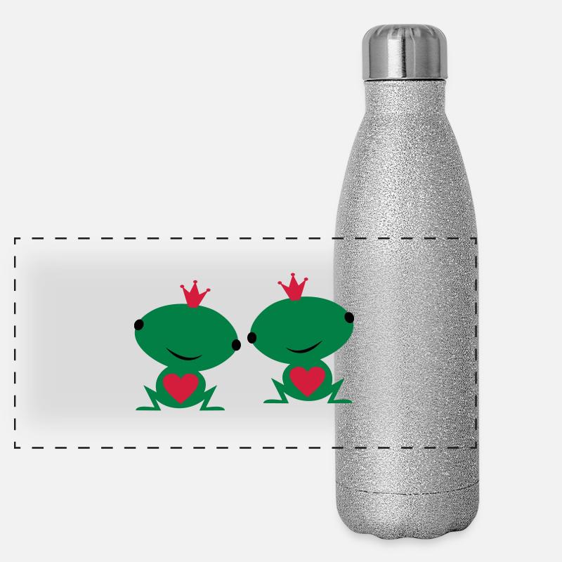two are in love Panoramic Glitter Thermal Bottle 500 ml