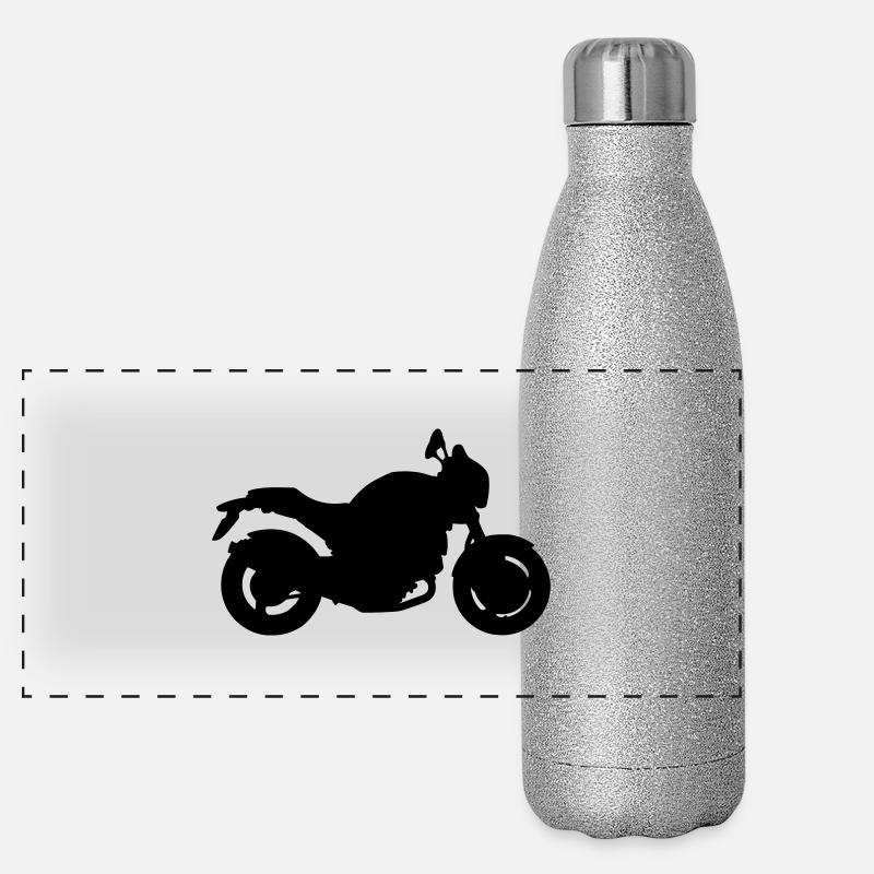 Ducati Monster Gourde isotherme panoramique pailletée 500 ml