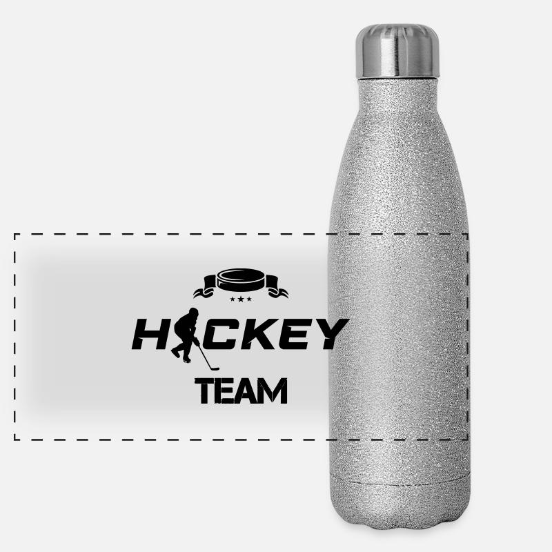 Hockey Team Panoramic Glitter Thermal Bottle 500 ml