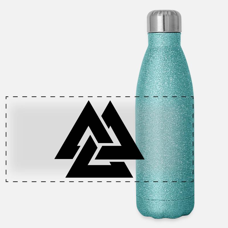 valknut Gourde isotherme panoramique pailletée 500 ml