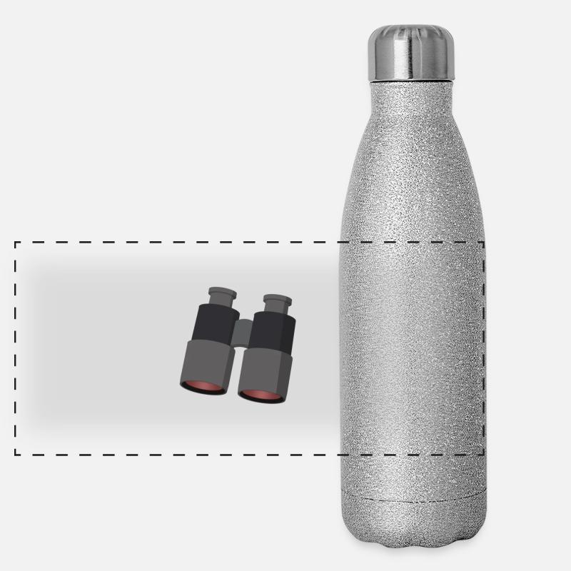 jumelles Gourde isotherme panoramique pailletée 500 ml