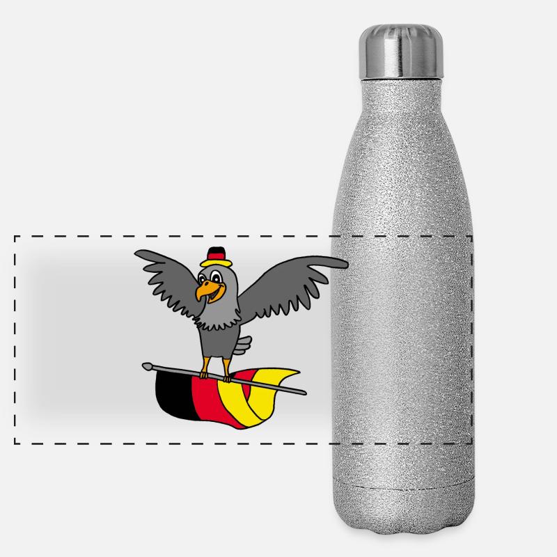 Allemagne Eagle Gourde isotherme panoramique pailletée 500 ml