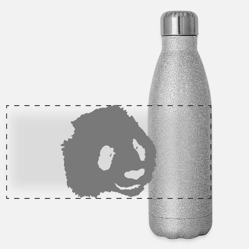 Panda Panoramic Glitter Thermal Bottle 500 ml