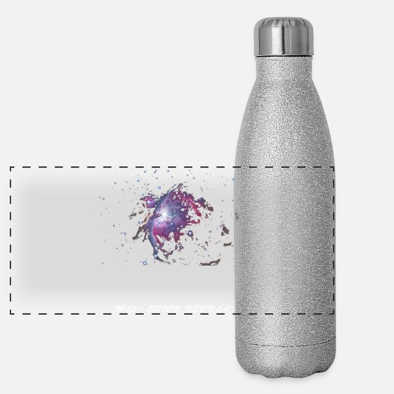 M42 - Nébuleuse d’Orion Gourde isotherme panoramique pailletée 500 ml