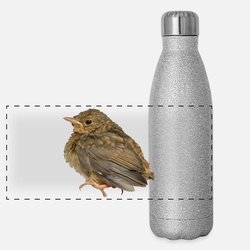 Succursale de Robin Gourde isotherme panoramique pailletée 500 ml